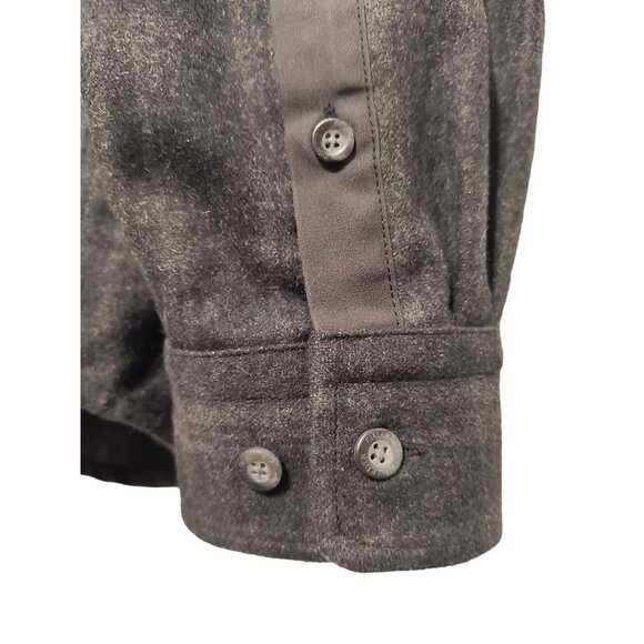 Fjällräven Övik Re-Wool Long-Sleeve Shirt Men's size XL Rare Sold Out Design - Picture 6 of 14